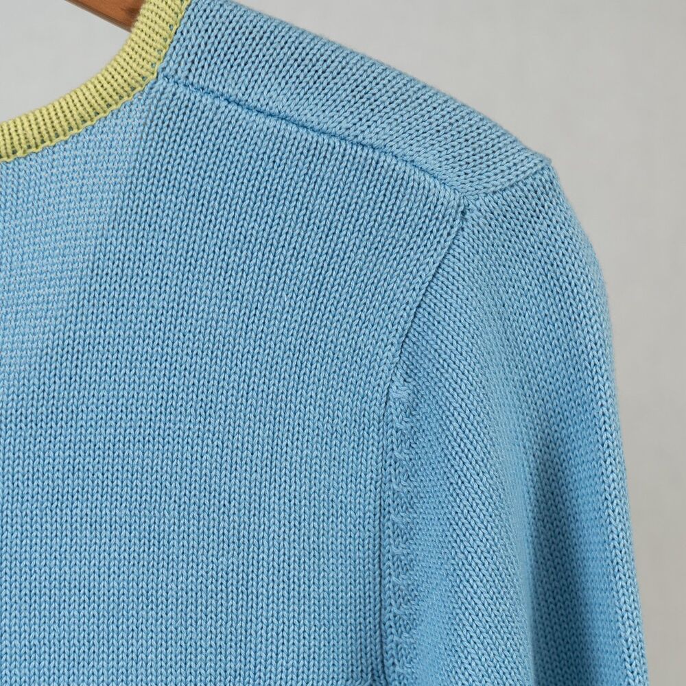 Paul Harris Design V-neck sweater size L - Picture 7 of 9
